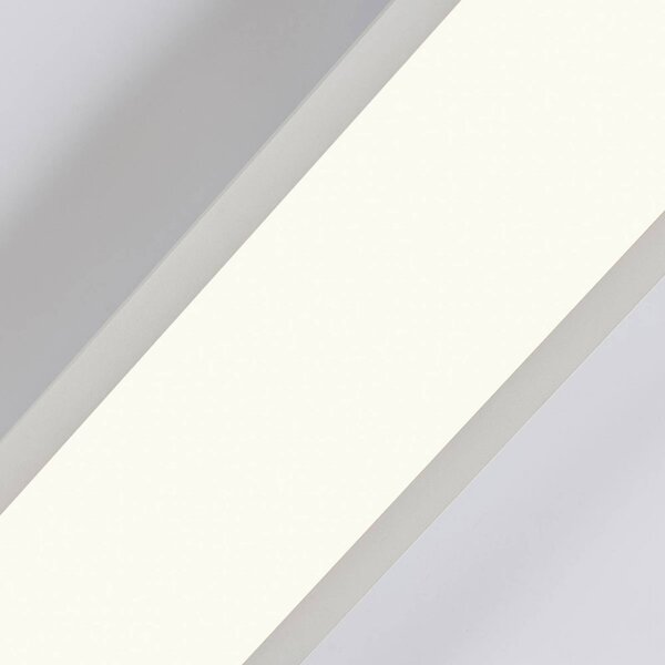 Panel LED Arcchio Enora, 3500lm, biały, metalowy, 119,5 cm Enora, biały / opal, salon / jadalnia, tworzywo sztuczne, nowoczesny