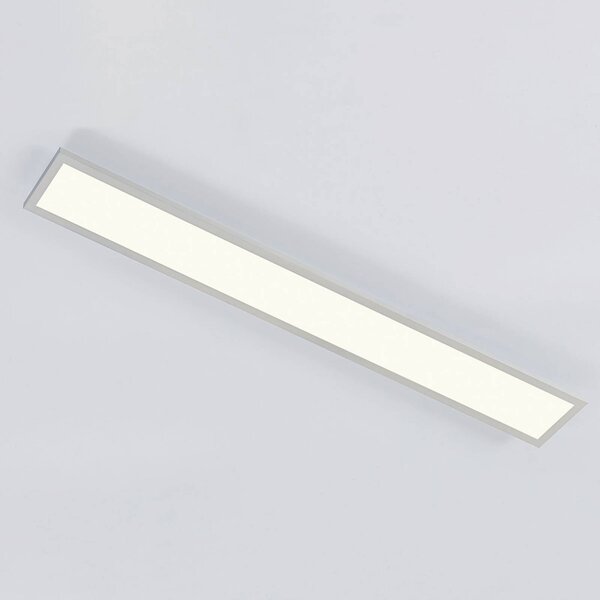 Panel LED Arcchio Enora, 3500lm, biały, metalowy, 119,5 cm Enora, biały / opal, salon / jadalnia, tworzywo sztuczne, nowoczesny