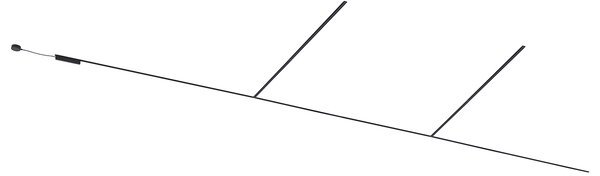 Nowoczesny system oświetlenia szynowego, czarny, 1-fazowy, 1000 cm - Magnetic