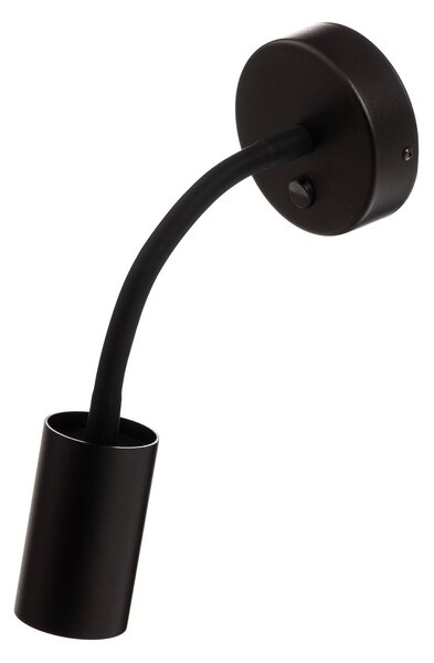 Kinkiet Eye Flex S Nowodvorski Lighting, możliwość ściemniania, czarny, salon / jadalnia, metal, nowoczesny