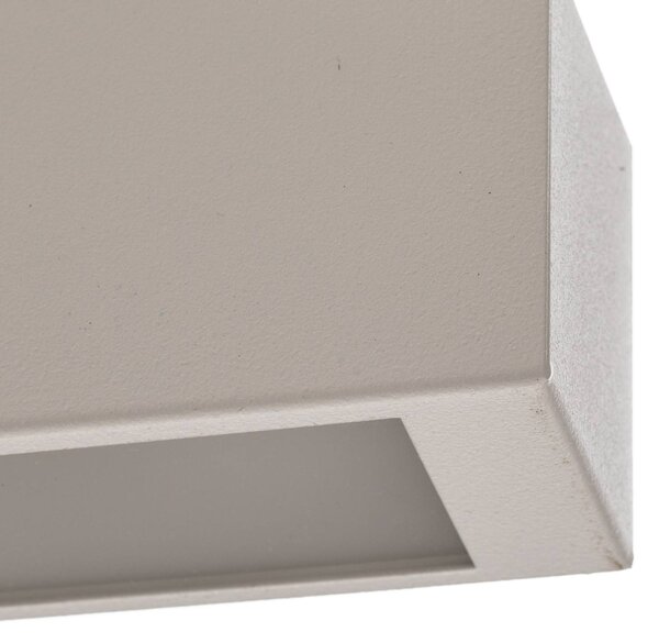 Lampa sufitowa LED Straight Nowodvorski Lighting, biały / opal, salon / jadalnia, metal, nowoczesny
