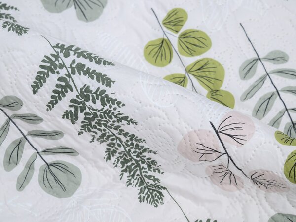 Narzuta na łóżko SCANDI NATURE, zielony Rozmiar: 170 x 210 cm