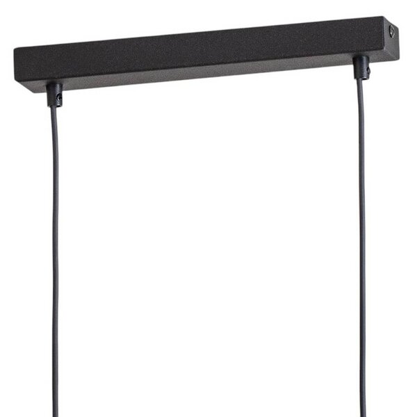 Żyrandol Deva Nature, 4-punktowa, tekstylna Nature TK Lighting, możliwość ściemniania, jasne drewno, salon / jadalnia, drewno, skandynawski
