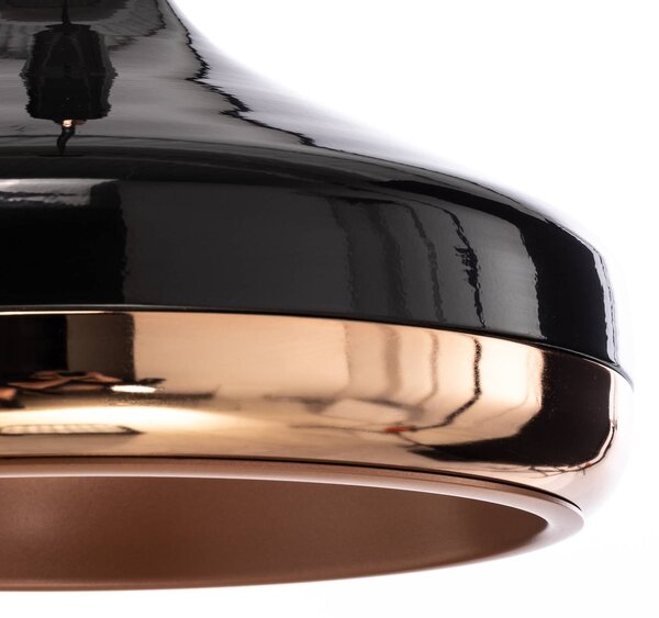 Lampa wisząca Yildo 253-S Opviq, możliwość ściemniania, czarny, salon / jadalnia, metal, nowoczesny