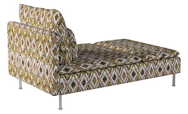 Pokrowiec na szezlong Söderhamn kolor wielokolorowy tkanina strukturalna, wzorzysta
