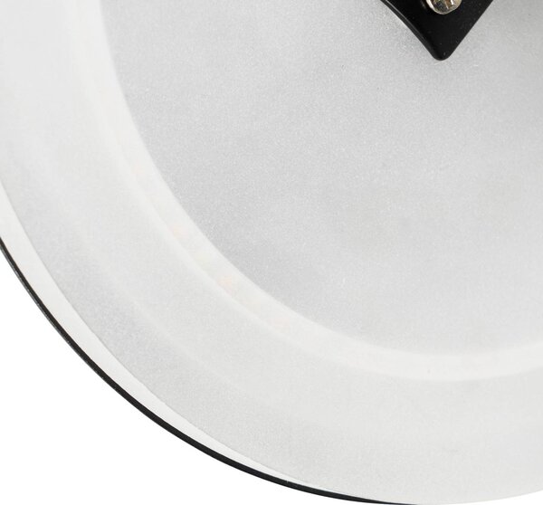 Lampa sufitowa LED Lumaro, czarna, aluminium, 48V, ściemniana Lumaro 48V Lindby, możliwość ściemniania, czarny, salon / jadalnia, aluminium, nowoczesny
