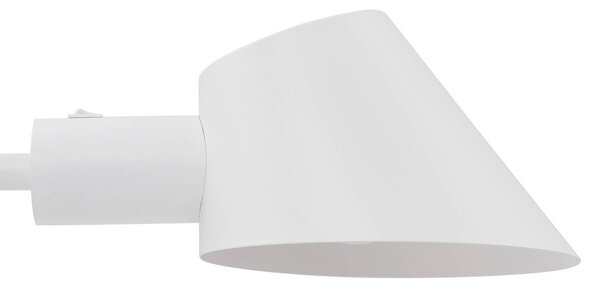 Lampa stołowa Corali Lindby, biały / opal, salon / jadalnia, metal, nowoczesny