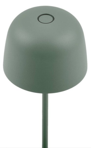 Lindby Lampa stołowa LED Arietty, zielona, ściemniana, IP65 Arietty Lindby, możliwość ściemniania, zielony, salon / jadalnia, aluminium, nowoczesny