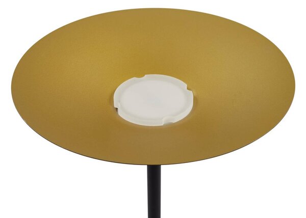 Lampa stojąca LED Norvind Lindby, czarny, salon / jadalnia, metal, nowoczesny