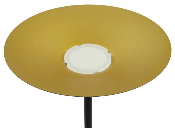 Lampa stojąca LED Norvind Lindby, czarny, salon / jadalnia, metal, nowoczesny