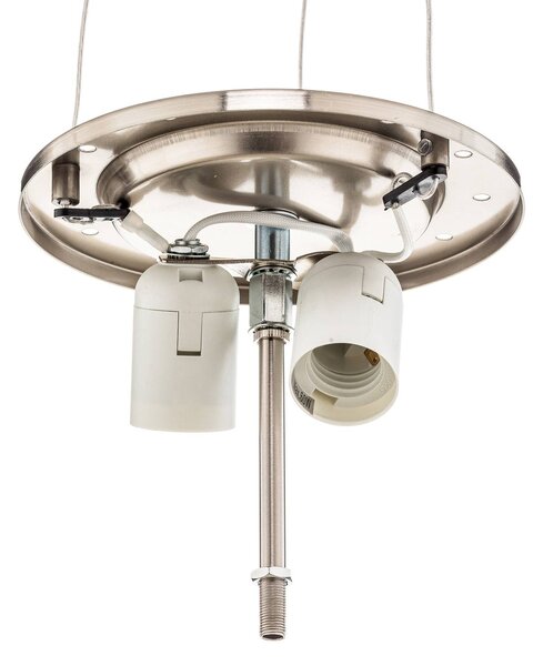 EGLO Lampa wisząca Optica, możliwość ściemniania, biały / opal, salon / jadalnia, szkło, nowoczesny