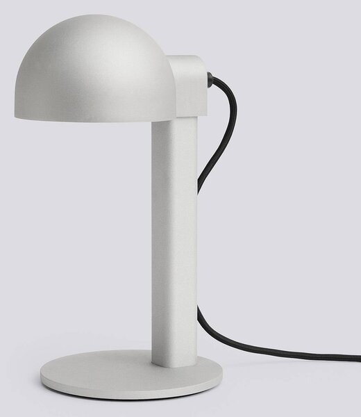HAY Lampa stołowa Posto, aluminiowy / szary / cynkowy, salon / jadalnia, aluminium, design