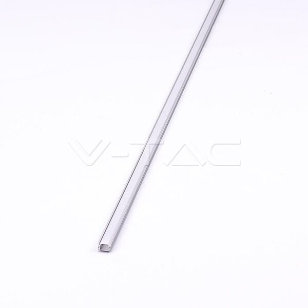 Profil Aluminiowy V-TAC 2000x17.4x12.1mm Klosz Mleczny VT-8116