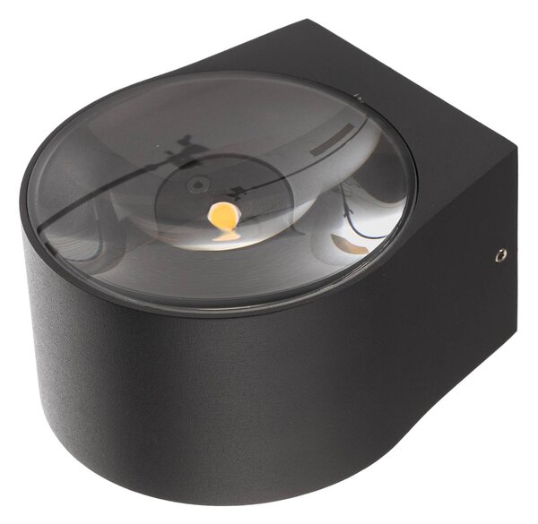 CMD Kinkiet zewnętrzny LED 9029, czarny, aluminium, nowoczesny