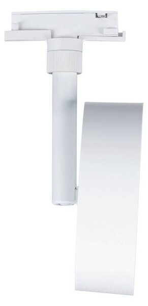 Paulmann URail spot LED Circle, biały matowy, 3-stopniowa regulacja jasności, możliwość ściemniania, biały / opal, salon / jadalnia, metal, nowoczesny