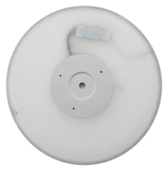 Nordlux Lampa sufitowa LED Oja, możliwość ściemniania, biały / opal, salon / jadalnia, tworzywo sztuczne, nowoczesny