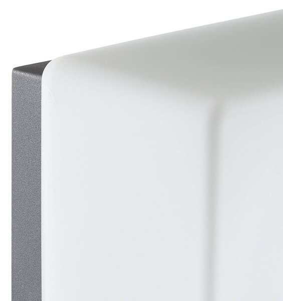 BEGA Moduł 66658K3 kinkiet LED, 21x21 cm Lichtbaustein 66658K3, możliwość ściemniania, biały / opal, aluminium