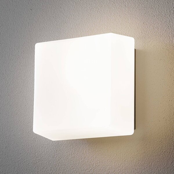 BEGA Moduł 66658K3 kinkiet LED, 21x21 cm Lichtbaustein 66658K3, możliwość ściemniania, biały / opal, aluminium