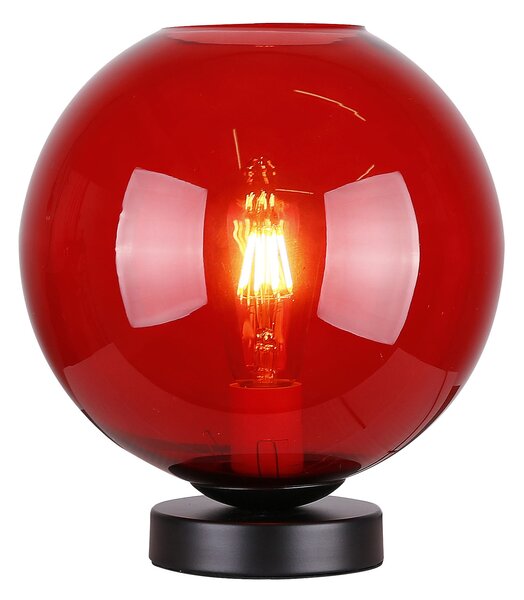 Lampka Globe Gabinetowa 1X60W E27 Czerwony