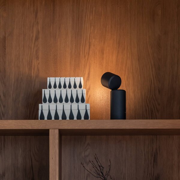IT´S ABOUT ROMI Lampa stołowa Milan, możliwość ściemniania, czarny, salon / jadalnia, aluminium, nowoczesny