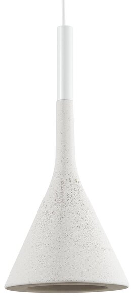 Foscarini Lampa wisząca designerska Aplomb, możliwość ściemniania, biały / opal, kuchnia, beton, design