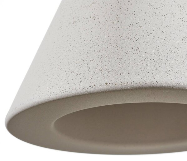 Foscarini Lampa wisząca designerska Aplomb, możliwość ściemniania, biały / opal, kuchnia, beton, design