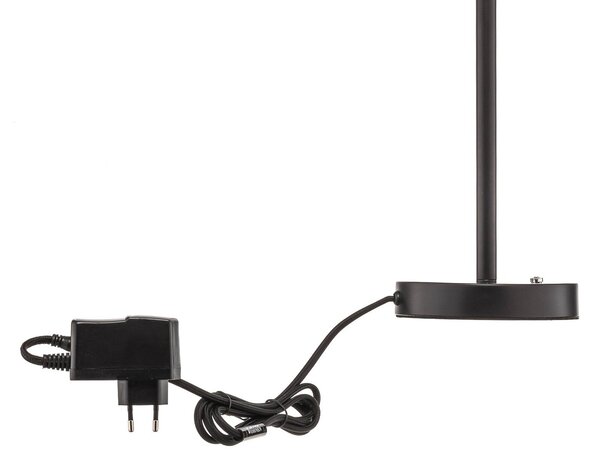 Schöner Wohnen Lampa stołowa LED Stina, możliwość ściemniania, czarny, salon / jadalnia, metal, nowoczesny