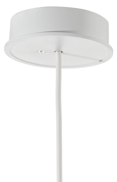 Foscarini Lampa wisząca designerska Aplomb, możliwość ściemniania, biały / opal, kuchnia, beton, design
