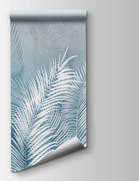 Fototapeta Białe, pierzaste liście, Fototapety Palmy, Popularne Fototapety, u74601v1 - Tapeko.pl