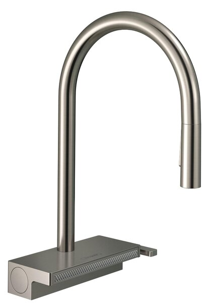 Bateria zlewozmywakowa 170 Aquno Select M81 z wyciąganą wylewką 3jet stal