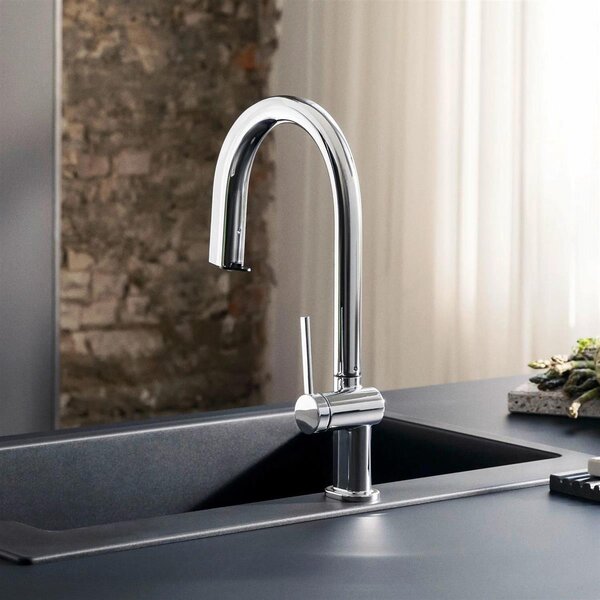 Hansgrohe Aqittura M91 - Bateria zlewozmywakowa z wyciąganą wylewką i filtrem, sBox, chrom 76800000
