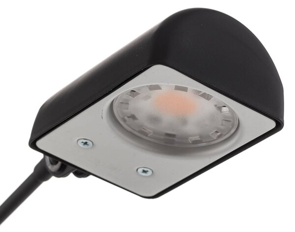 Lumina Lampa stojąca LED Daphine, możliwość ściemniania, czarny, biuro, metal, nowoczesny