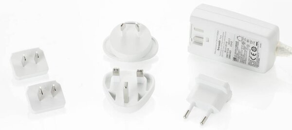 Artemide Lampa biurkowa LED Talak Professional, możliwość ściemniania, biały / opal, biuro, metal, design