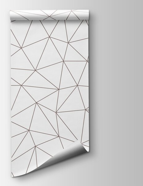 Fototapeta Białe tło z czerwonymi liniami, Fototapety Geometryczne, Popularne Fototapety, u98560v1 - Tapeko.pl