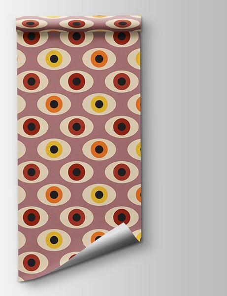 Fototapeta Wzór kolorowych owali, Fototapety Abstrakcja, Popularne Fototapety, u51618v1 - Tapeko.pl
