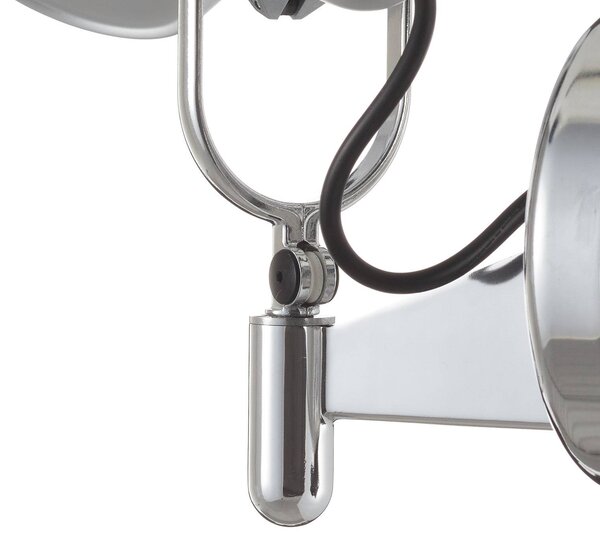 Artemide Kinkiet designerski Tolomeo Faretto, aluminiowy / szary / cynkowy, przedpokój, aluminium, design