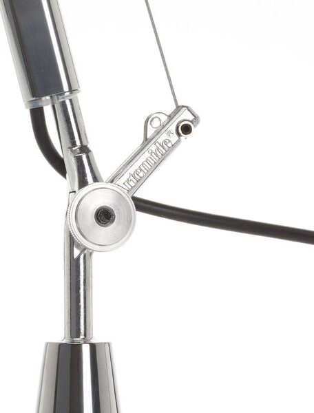 Artemide Lampa stojąca designerska Tolomeo Lettura, aluminiowy / szary / cynkowy, biuro, aluminium, design