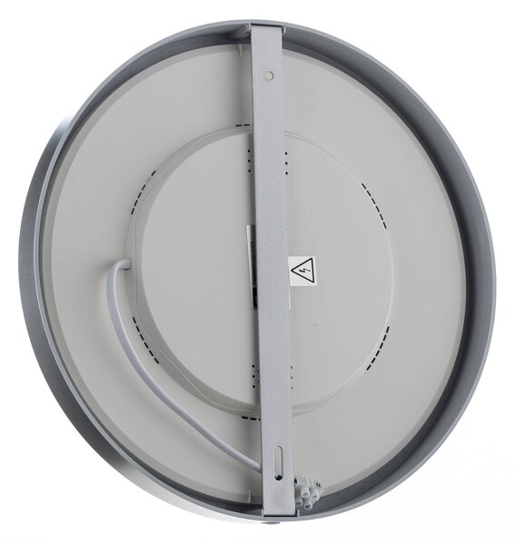 Paulmann Lampa sufitowa LED Abia, aluminiowy / szary / cynkowy, salon / jadalnia, tworzywo sztuczne, nowoczesny