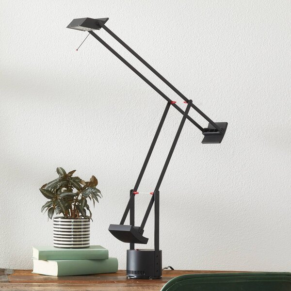 Artemide Lampa stołowa Tizio 35, czarny, biuro, aluminium, design