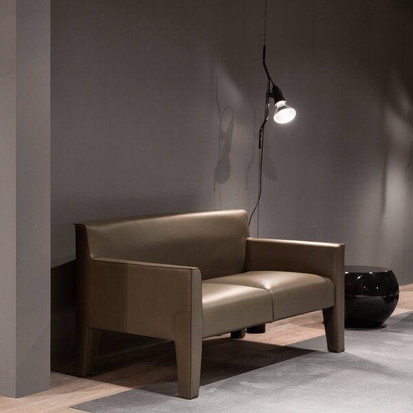 FLOS Lampa wisząca designerska PARENTESI, czarny, salon / jadalnia, metal, design