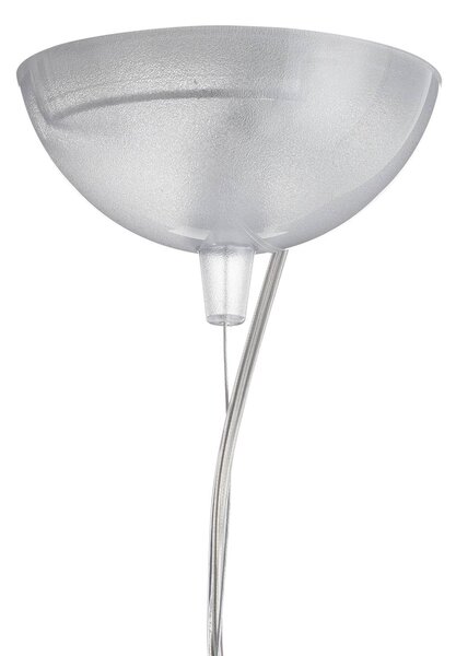Kartell Lampa wisząca designerska FL/Y, możliwość ściemniania, przezroczysty / transparentny, salon / jadalnia, tworzywo sztuczne, design