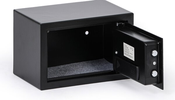 Sejf meblowy z zamkiem elektronicznym i czytnikiem linii papilarnych, 200 x 310 x 200 mm