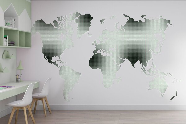 Fototapeta Mapa świata, Fototapety z mapami świata, Popularne Fototapety, u99406v2 - Tapeko.pl