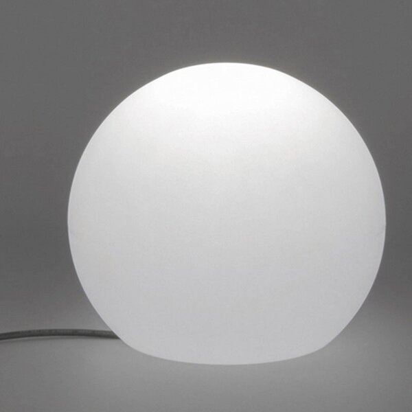 Newgarden Lampa stojąca Buly, Ø 30 cm Buly, biały / opal, tworzywo sztuczne, nowoczesny