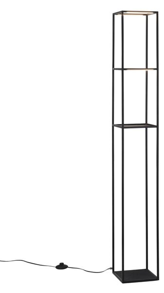 Paul Neuhaus Lampa stojąca LED Conni, możliwość ściemniania, czarny, salon / jadalnia, metal, nowoczesny