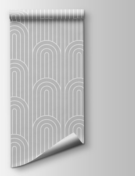 Fototapeta Szaro-biały wzór, Fototapety Abstrakcja, Popularne Fototapety, w00137v1 - Tapeko.pl