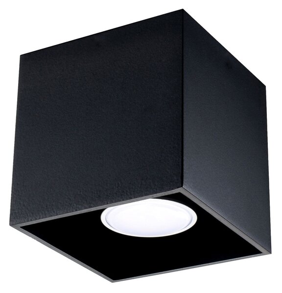 Plafon QUAD 1 czarny Sollux Lighting