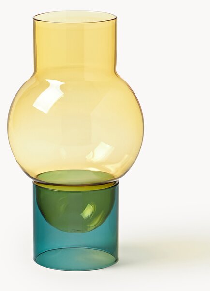 Wazon ze szkła dmuchanego Bubble, W 27 cm