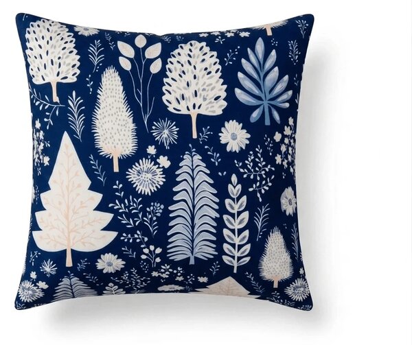 Zestaw 2 szt. poszewek na poduszkę INDIGO BLOOM 45x45 cm