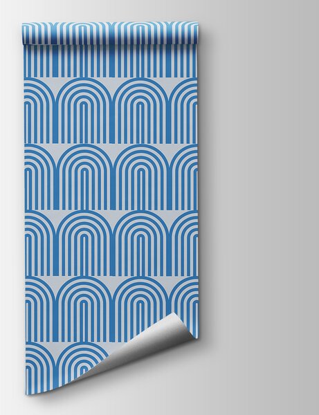 Fototapeta Niebiesko-biały wzór, Fototapety Natura, Popularne Fototapety, w00484 - Tapeko.pl